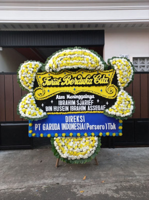 Papan Bunga Duka di Sadang